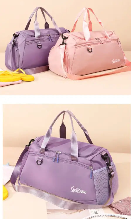 Fashion Portable Yoga Sports Bag Image 2