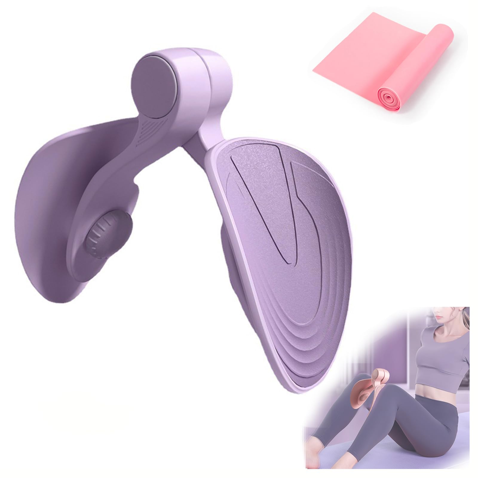 Appareil de musculation pour les cuisses Thigh Master - Purple