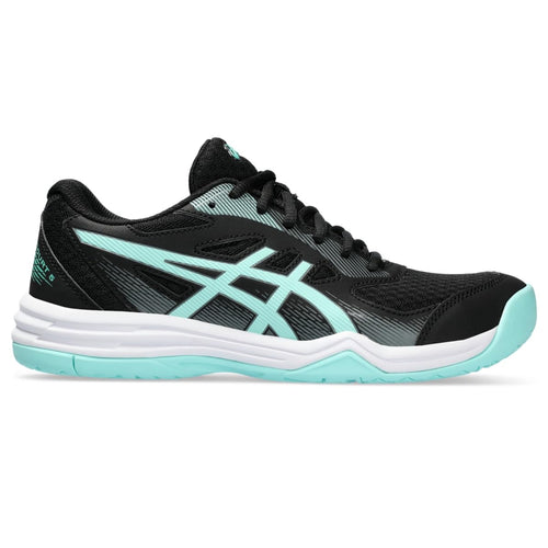 ASICS Chaussures de Sport en Salle Upcourt 5 pour Femmes Taille 9.5 Noir/Menthe Éclatante - Black/Illuminate Mint / 9.5