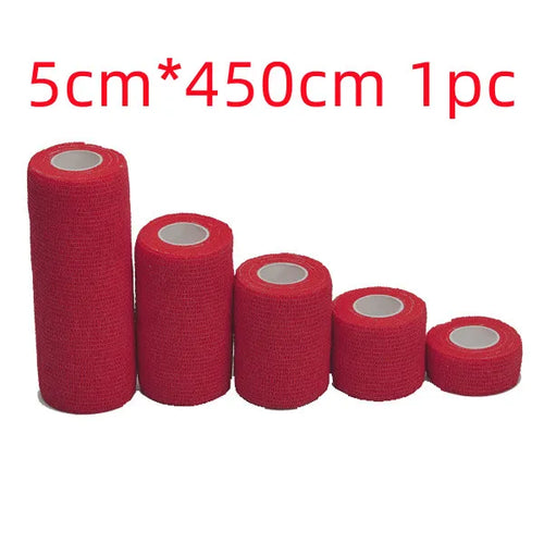 Bandage Sportif Autocollant Étanche - Red