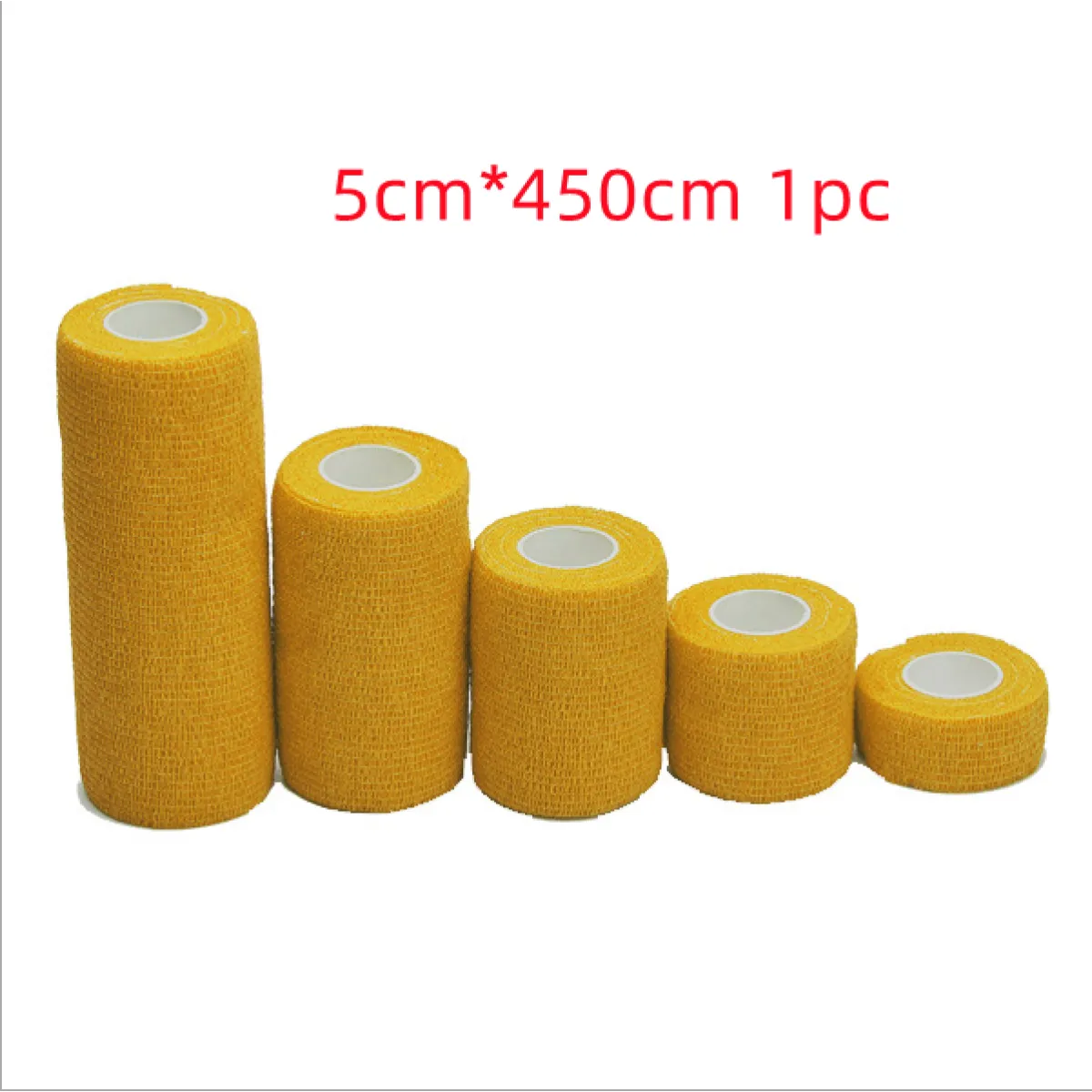 Bandage Sportif Autocollant Étanche - Yellow