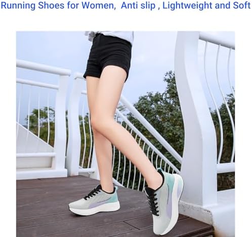 Chaussures Running Femme BEITA – Légères Respirantes & Antidérapantes - Light Gray / 39 - Chaussures Sport