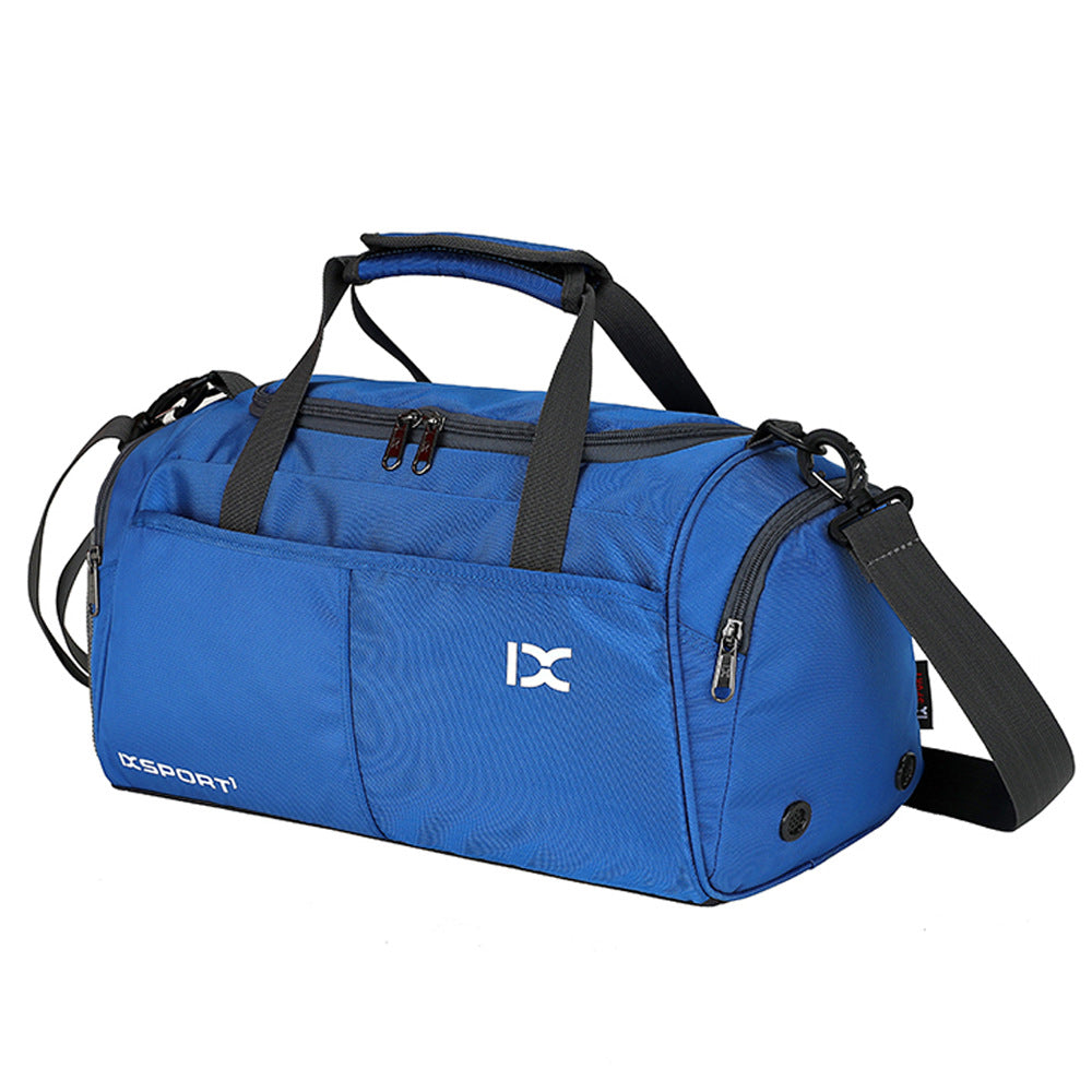 Fashionable Portable Yoga Sports Bag - Light Blue