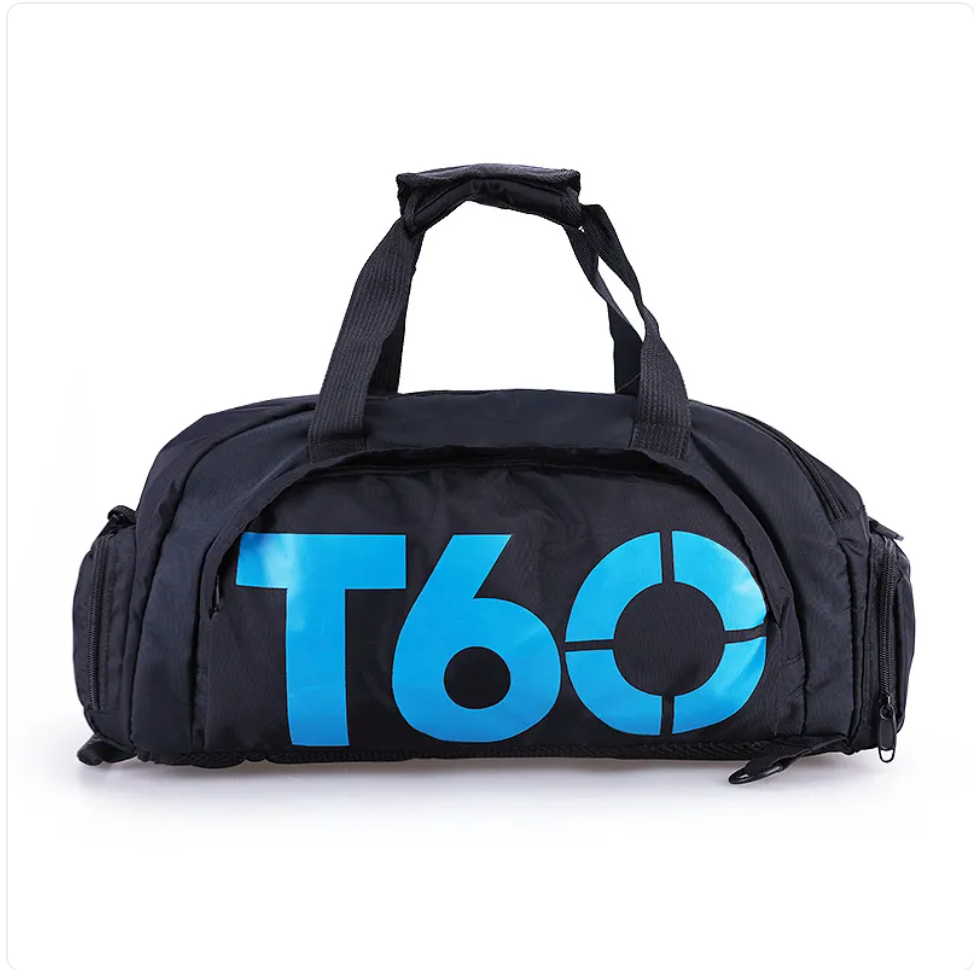Football Fitness Backpack - Black Blue / Big upgrade