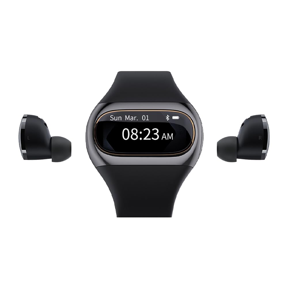 Montre connectée KORONA W20l Wearbuds générique avec écouteurs sans fil True Wireless suivi d’activité moniteur