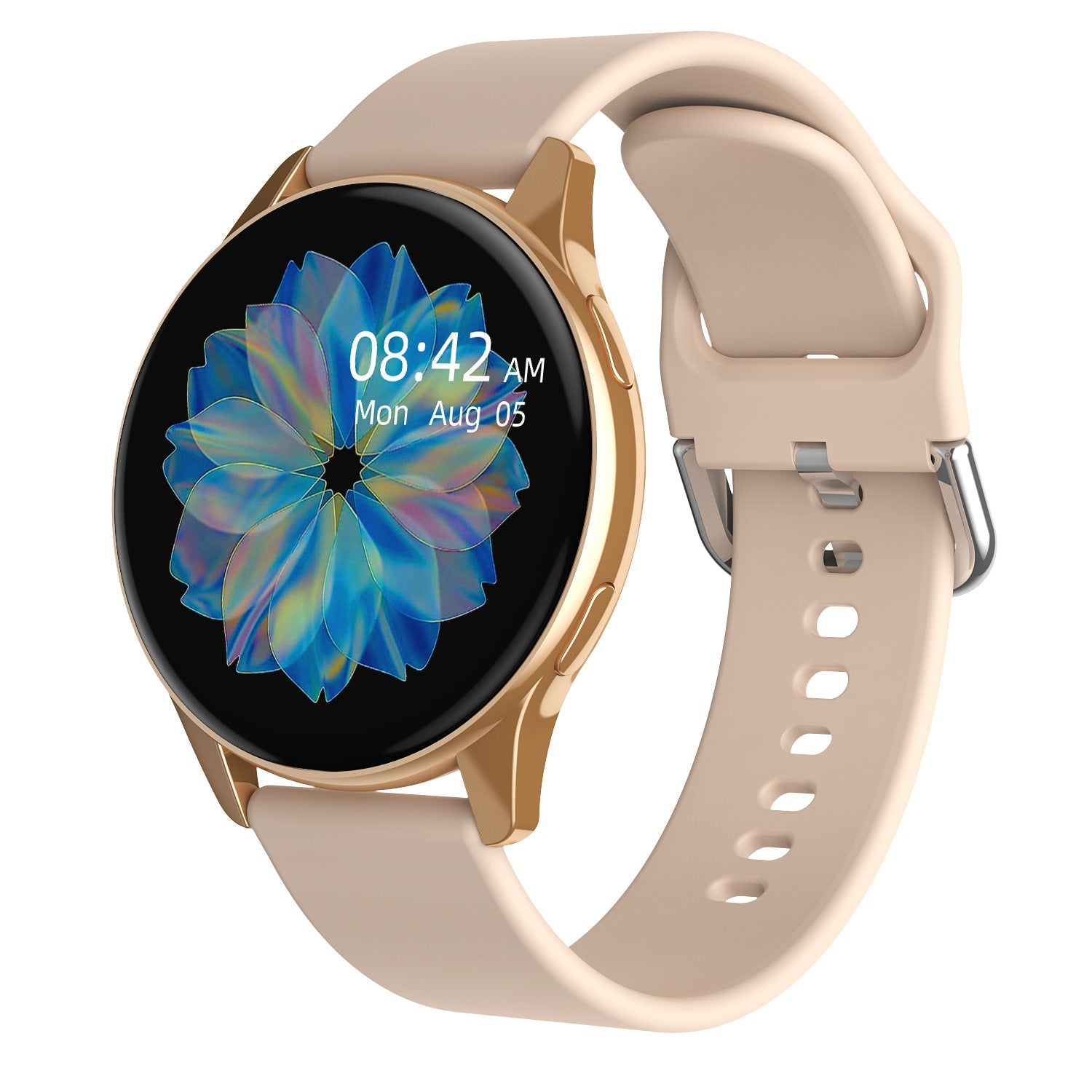 Montre connectée sport avec appels Bluetooth - Gold