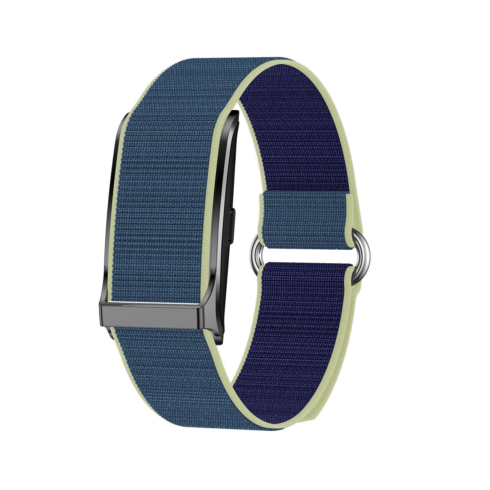 Montre Connectée Sportive - Blue Nylon Woven Belt / One Size