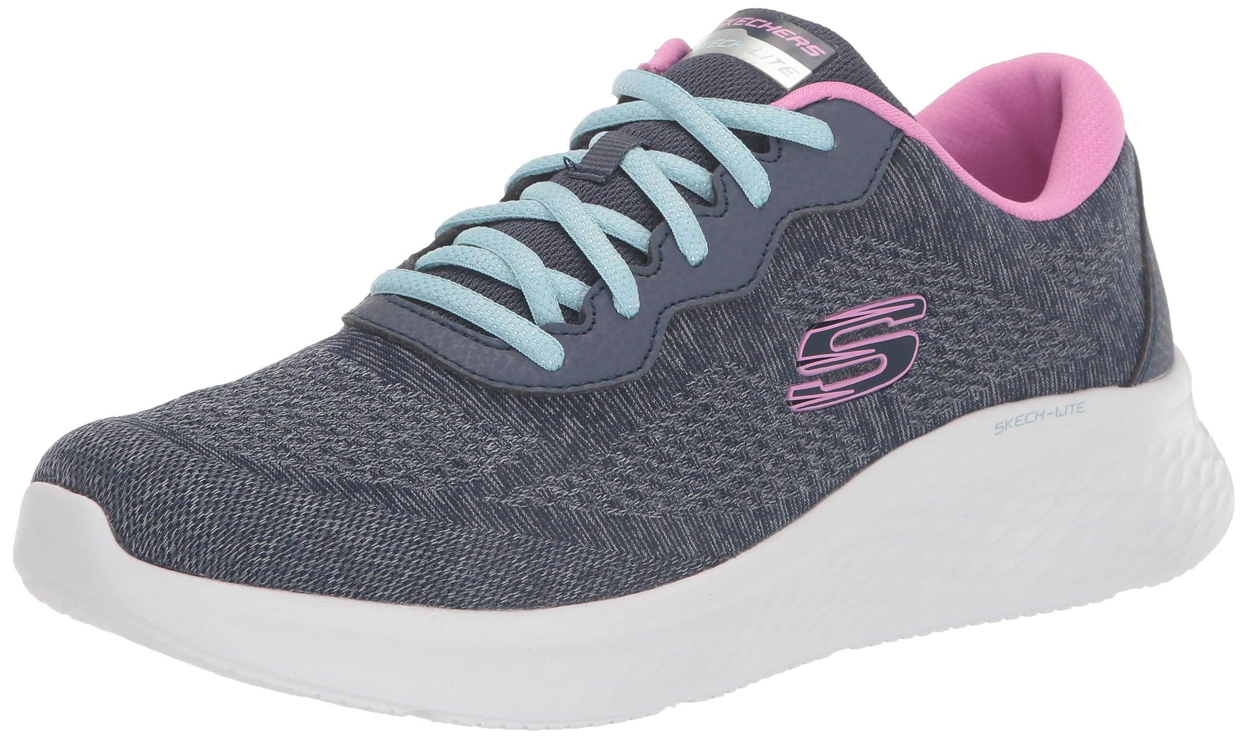 Sneaker Skech Lite Pro-Cute Debut pour Femme - Navy/Pink=nvpk / 9