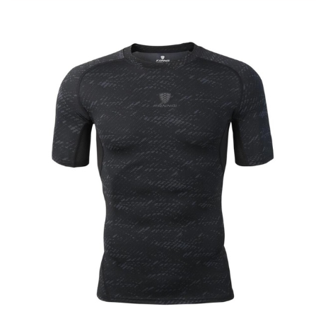 T-Shirt Running & Basketball Homme – Séchage Rapide Motif Floral - Vêtements Fitness